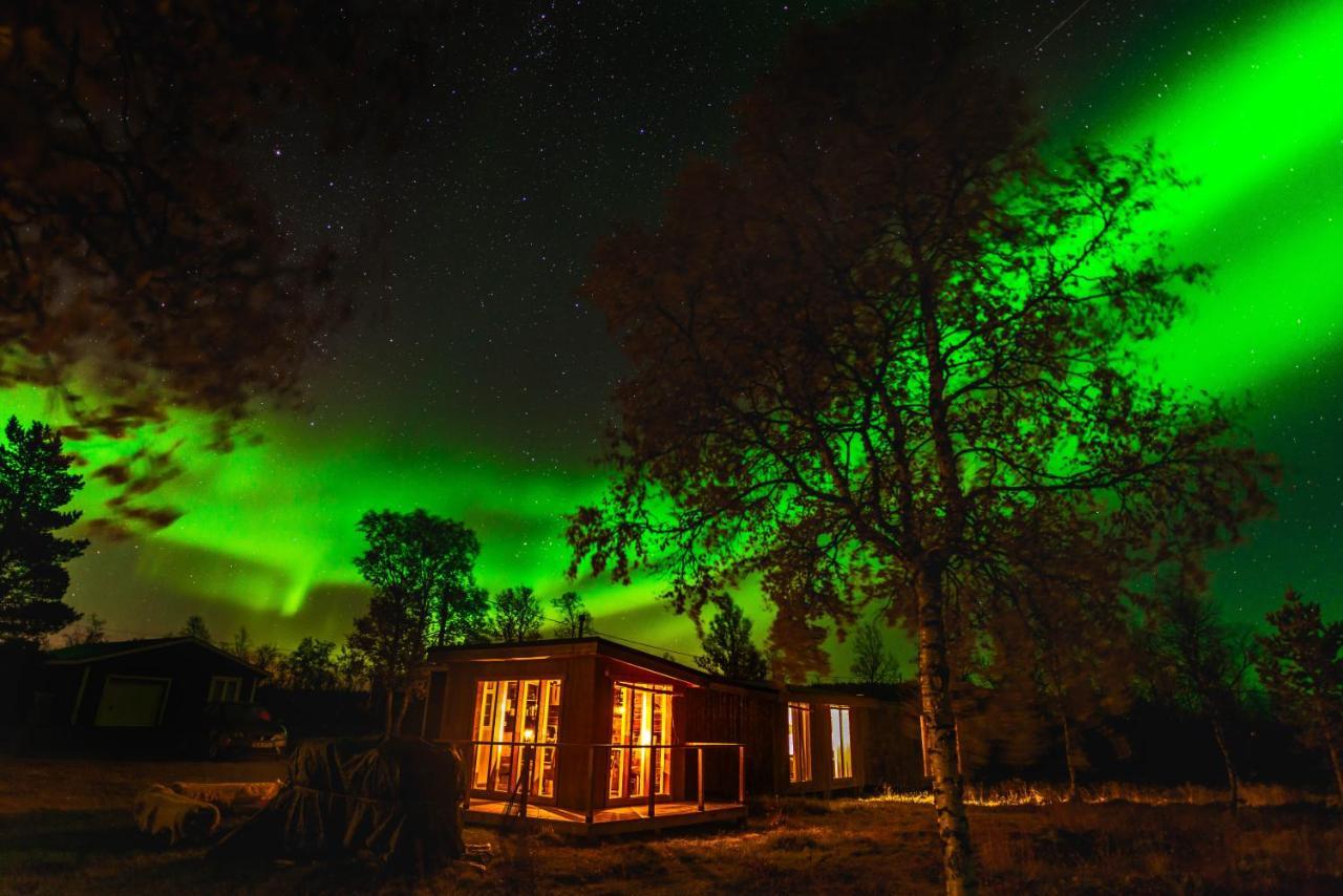 Arctic Gourmet Cabin Kiruna Exterior foto